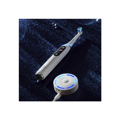 Oral-B Electric Toothbrush iO10 Series Rechargeable, Dla dorosłych, Ilość główek szczoteczki w zestawie 1, Stardust White, Ilość - 4